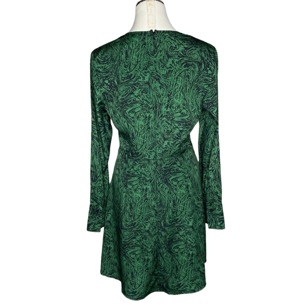 Who What Wear Collection Juliet Tie-Front Dress sz Large - Picture 3 of 10